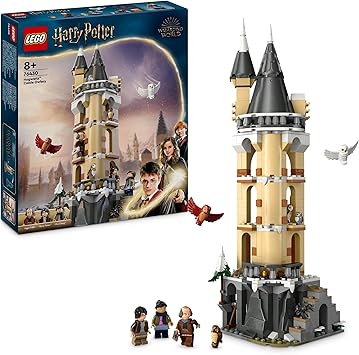 LEGO Harry Potter La Volière du Château de Poudlard, Jouet Fantastique pour Enfants, Set de Jeu d’Animaux, 3 Personnages, Idée Cadeau du Monde des Sorciers pour Filles, Garçons et Fans Dès 8 Ans 76430