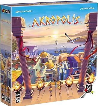 GIGAMIC - Acropolis — AS Gold — Jeu de l'année 2023, 2 à 4 joueurs [version française]